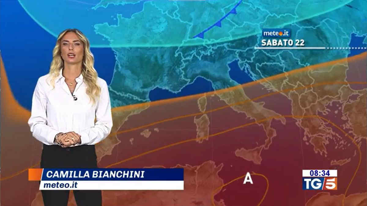 Meteo, weekend del 22 e 23 luglio al via con temporali al Nord e caldo intenso al Centro-Sud