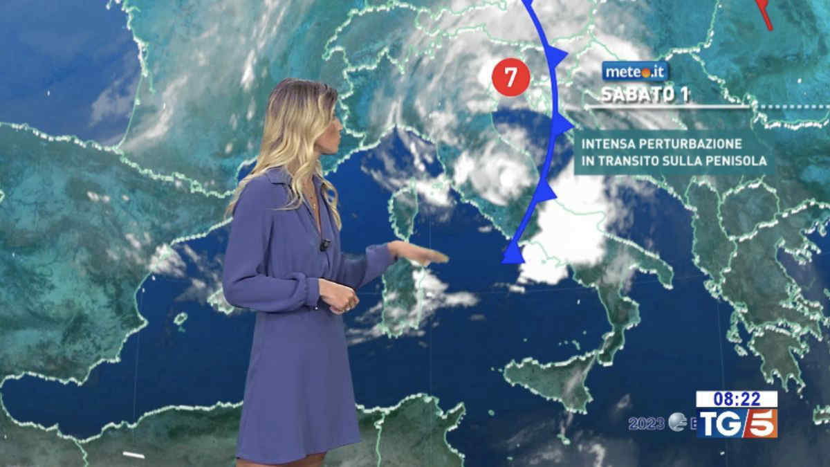 Meteo, luglio al via con forti temporali e calo termico