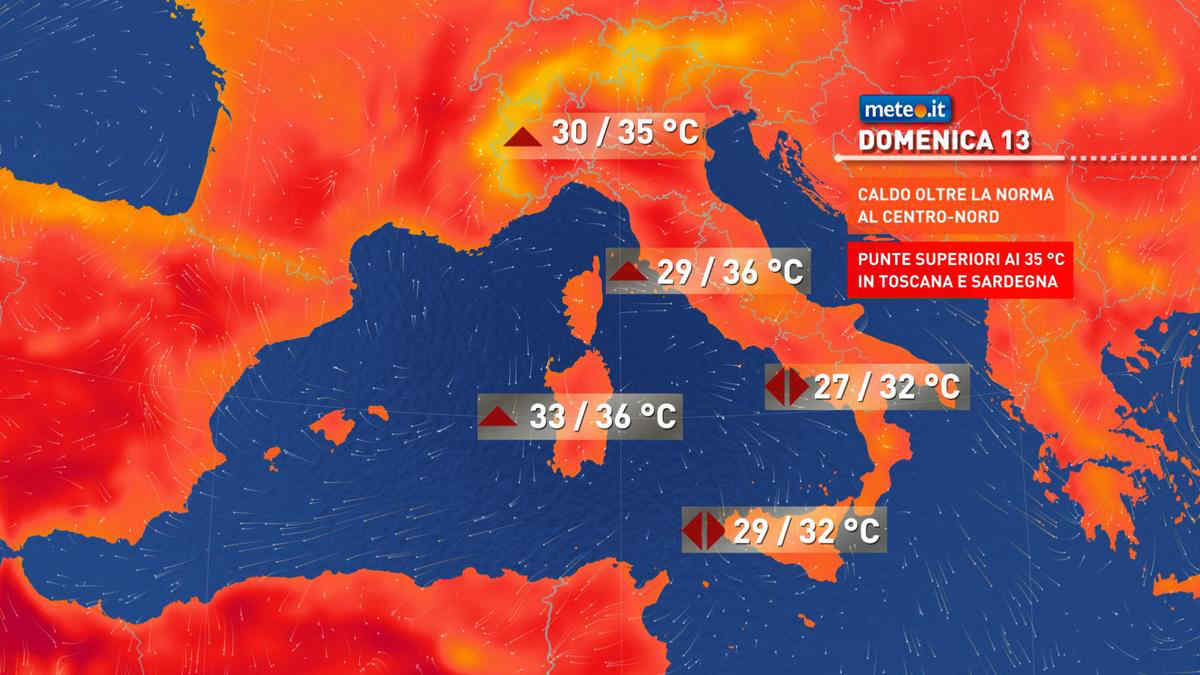 Meteo, lunga fase stabile e calda sull'Italia: Ferragosto con il solleone