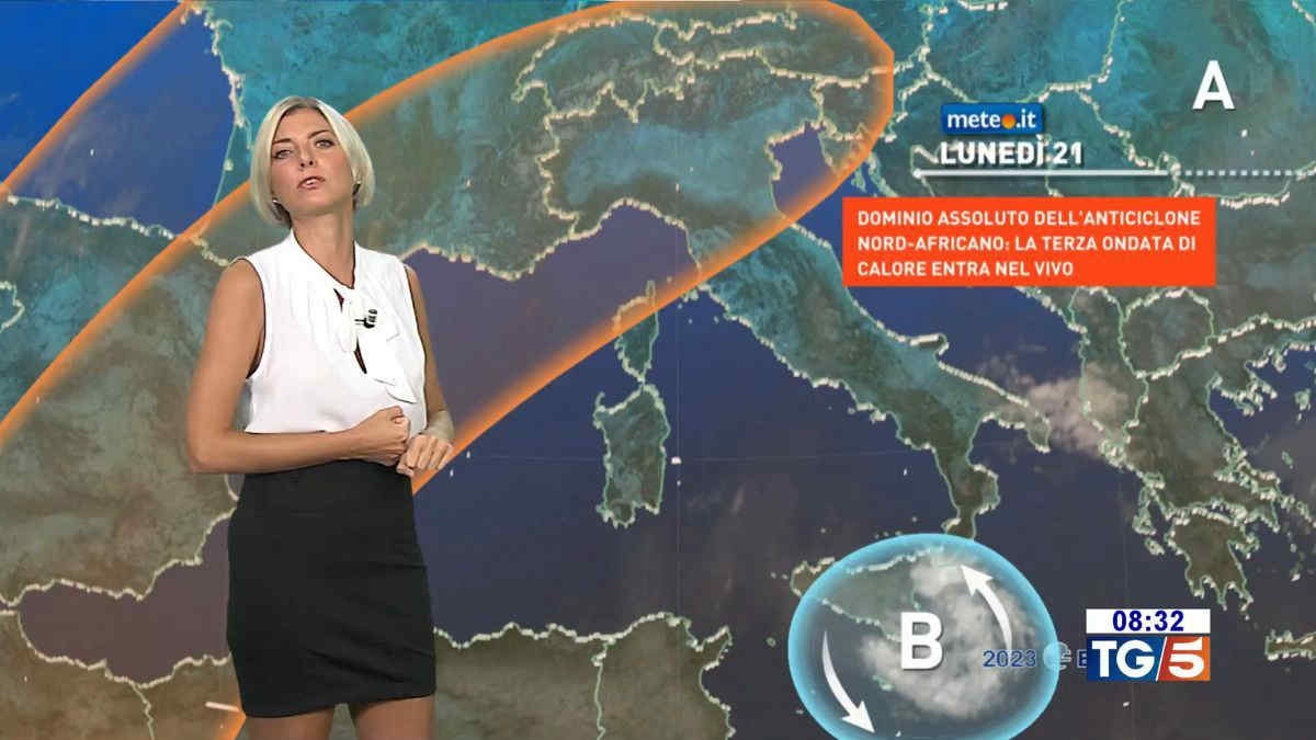 Meteo, lunedì 21 bollente al Centro-Nord e in Sardegna. Zero termico a quota 5000 metri