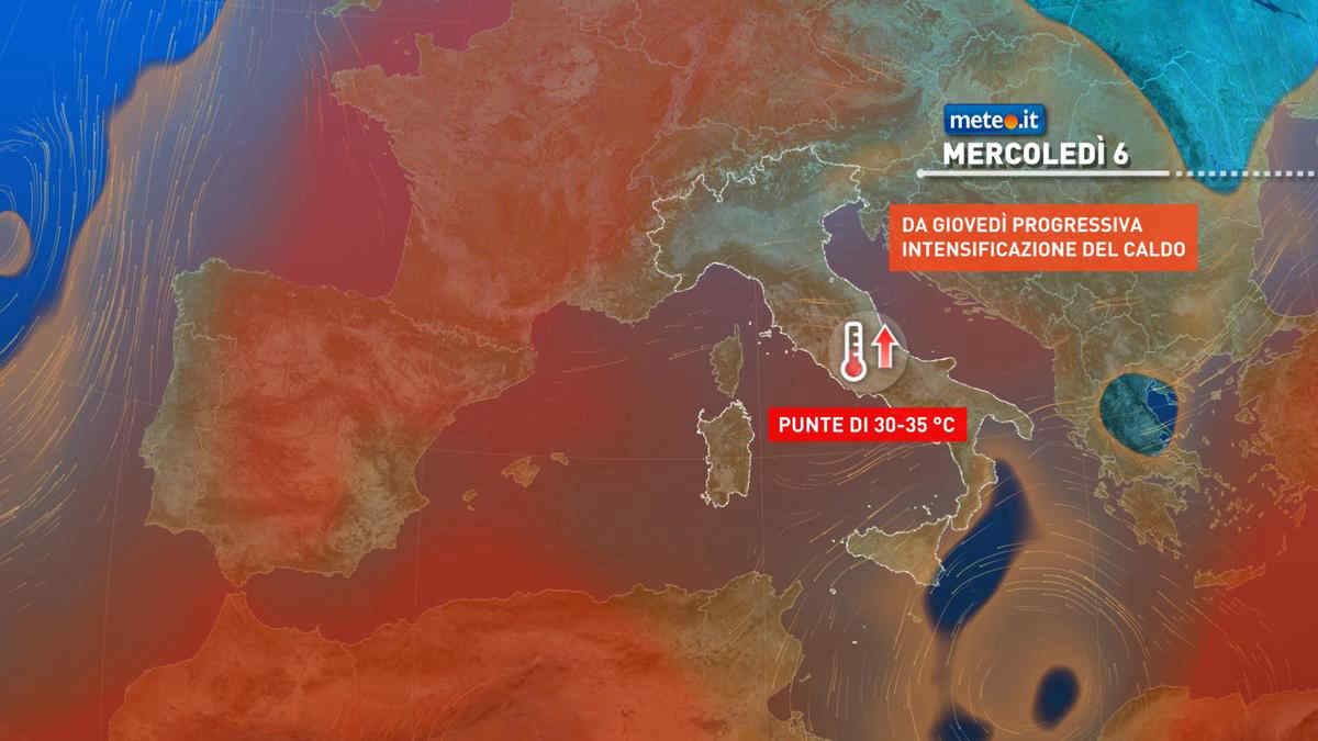 Meteo 6 settembre: Italia divisa tra l'alta pressione e un ciclone mediterraneo. Ecco cosa succede nelle prossime ore