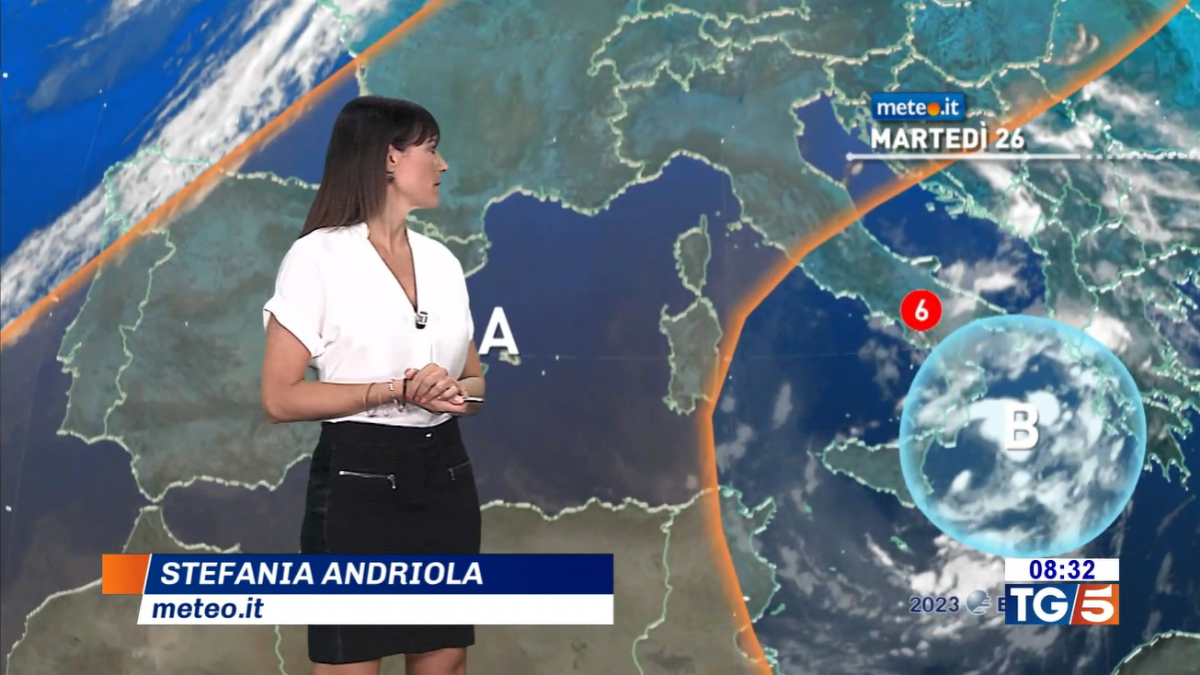 Meteo 26 settembre: il vortice mediterraneo insiste sul Sud Italia, ecco dove arrivano pioggia e temporali