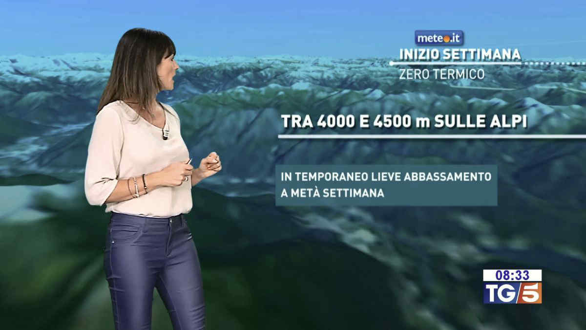 Meteo, inizio settimana con caldo estivo. Valori oltre 30°C