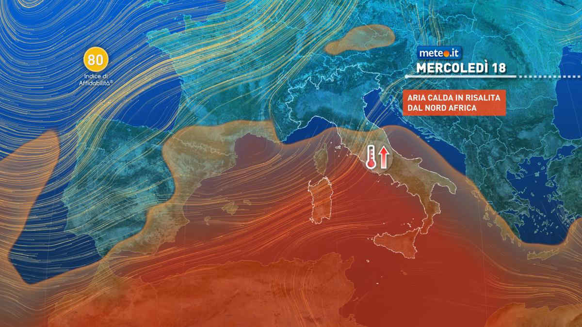 Meteo, dal 18 ottobre Italia divisa tra piogge autunnali e caldo estivo