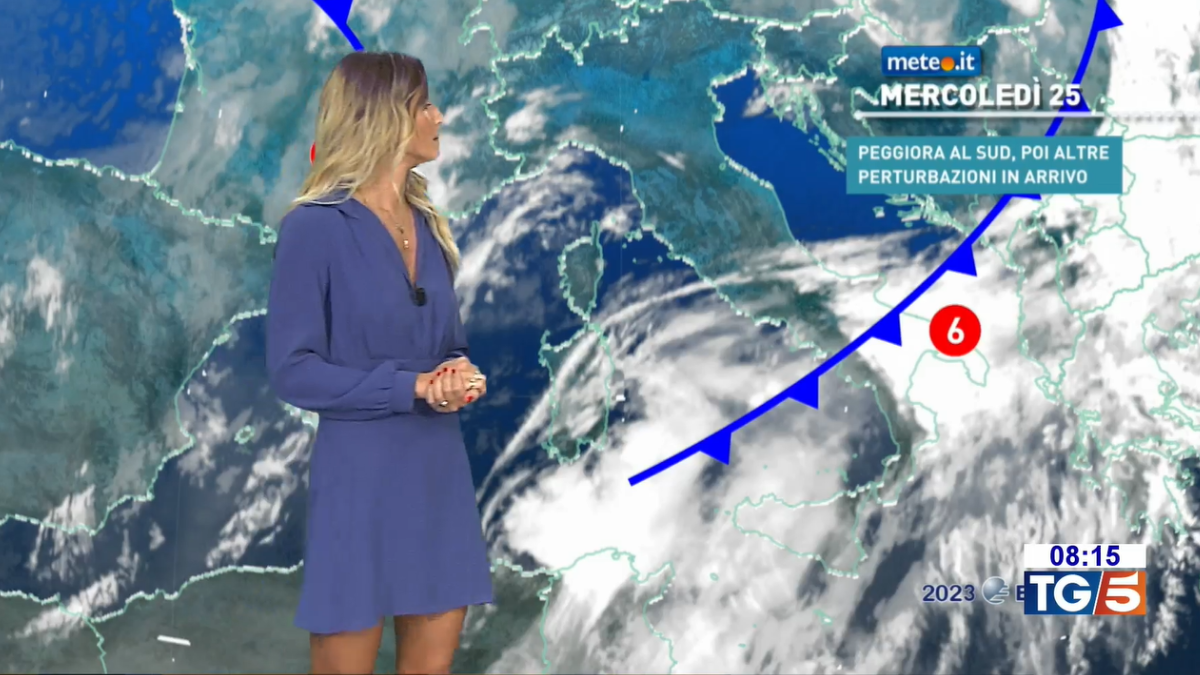 Meteo 25 ottobre: fase instabile al Sud e in Sicilia. Poi breve pausa maltempo