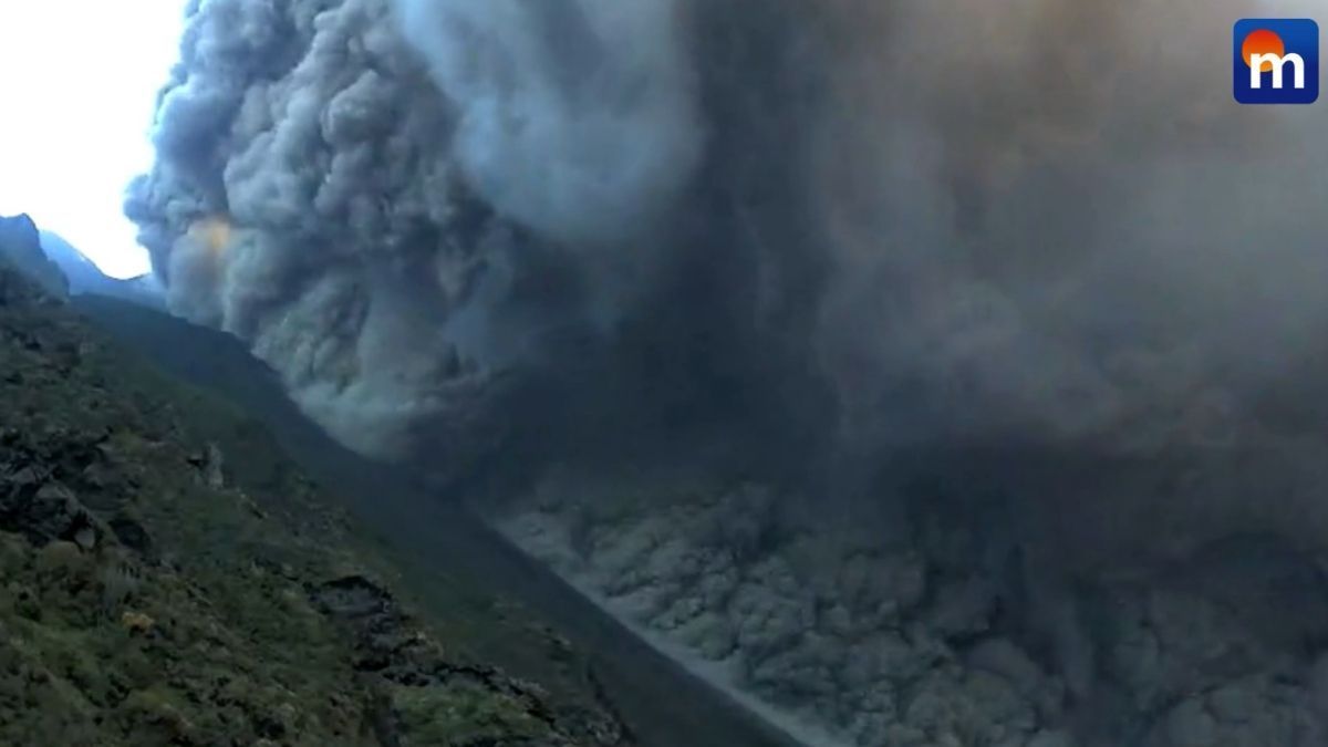 Stromboli: vulcano inquieto nella notte soprattutto nell'area Nord, la situazione e le immagini