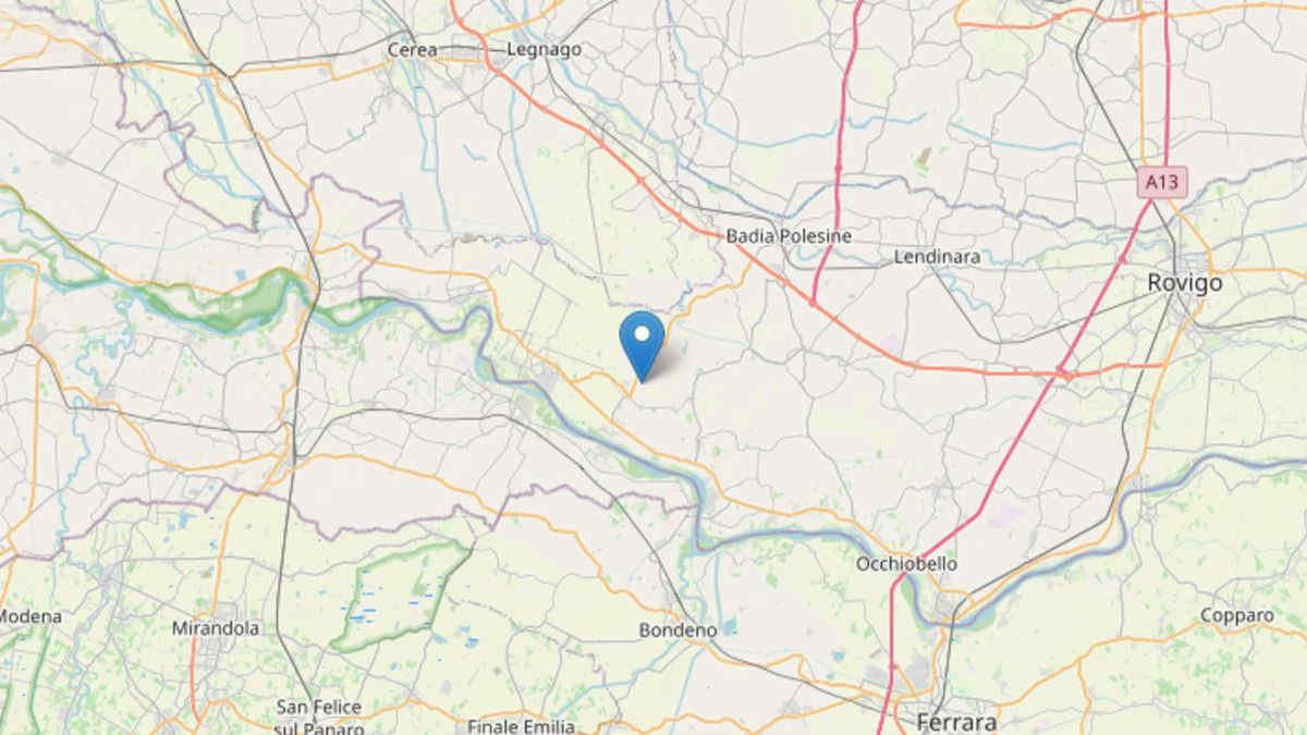 Terremoto oggi a Rovigo: scossa di magnitudo 4.2 avvertita in Veneto e in Emilia Romagna