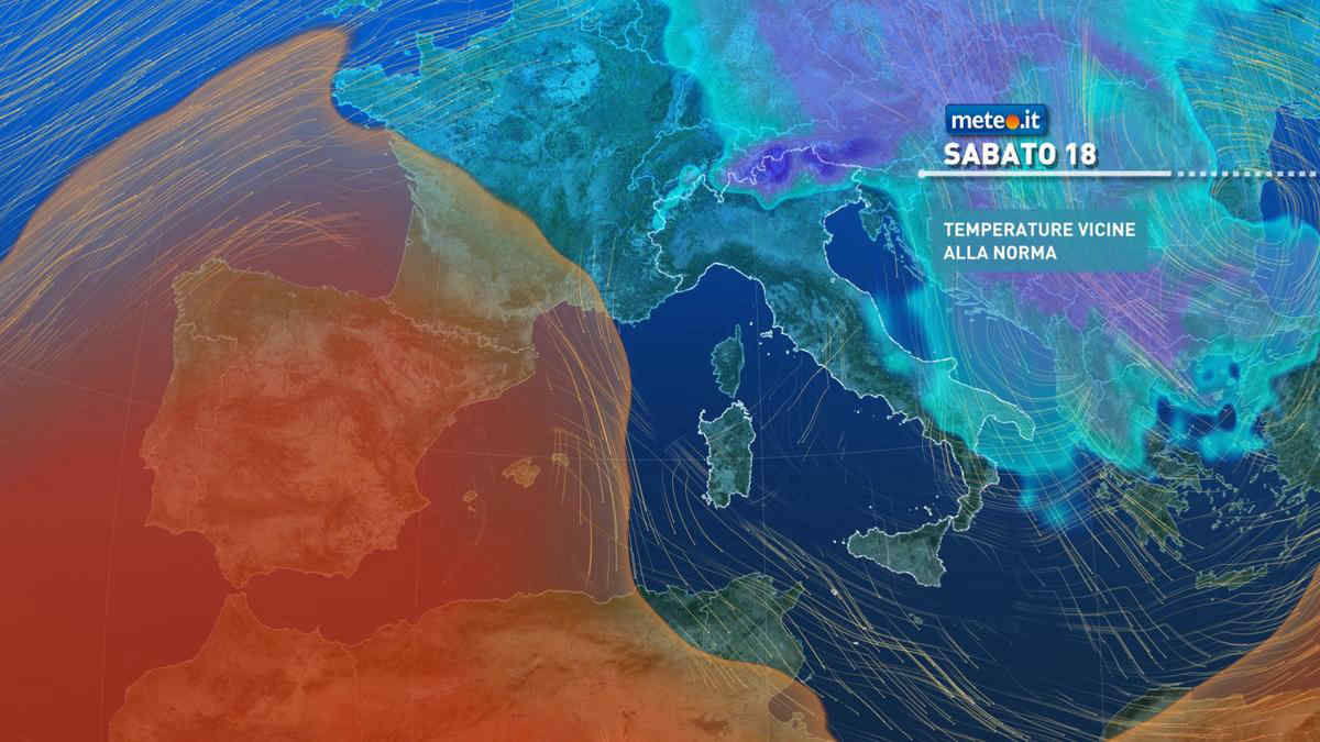 Weekend a basso rischio pioggia ma insiste l'aria fredda: la tendenza meteo dal 18 novembre