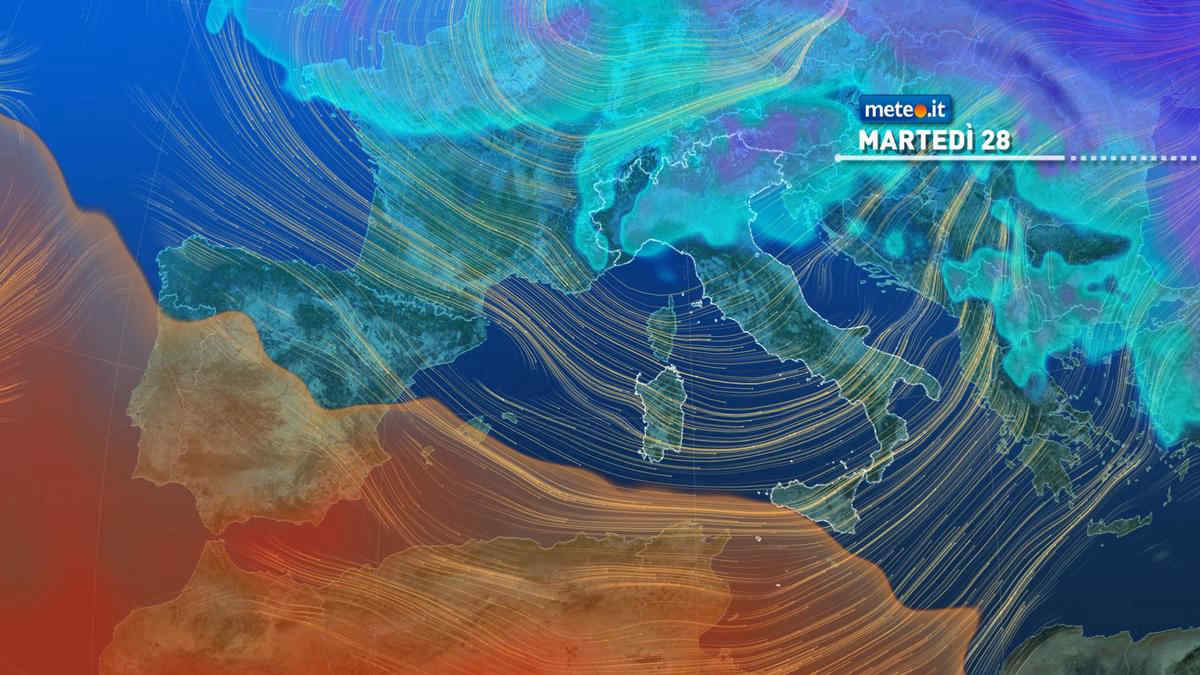 Meteo, 28 novembre con maltempo e venti intensi: le previsioni