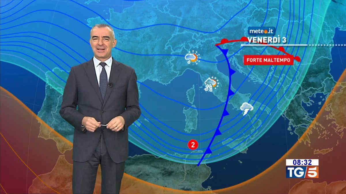 Meteo, Tempesta Ciaran sull'Europa. Da giovedì 2 torna il maltempo con nubifragi e vento forte