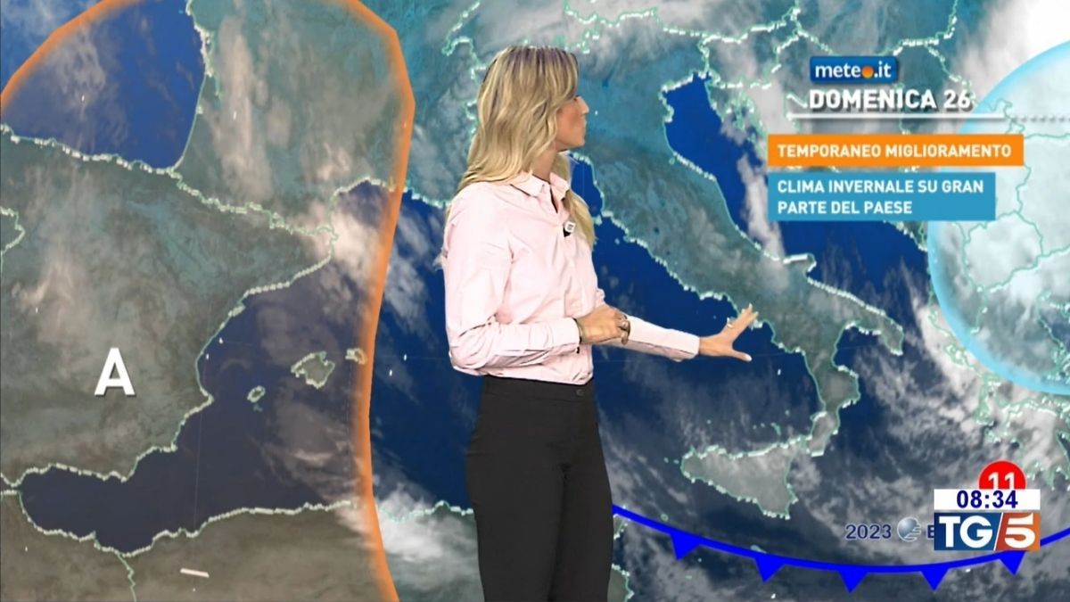 Meteo 26 novembre: clima freddo e invernale. Lunedì 27 nuovo peggioramento