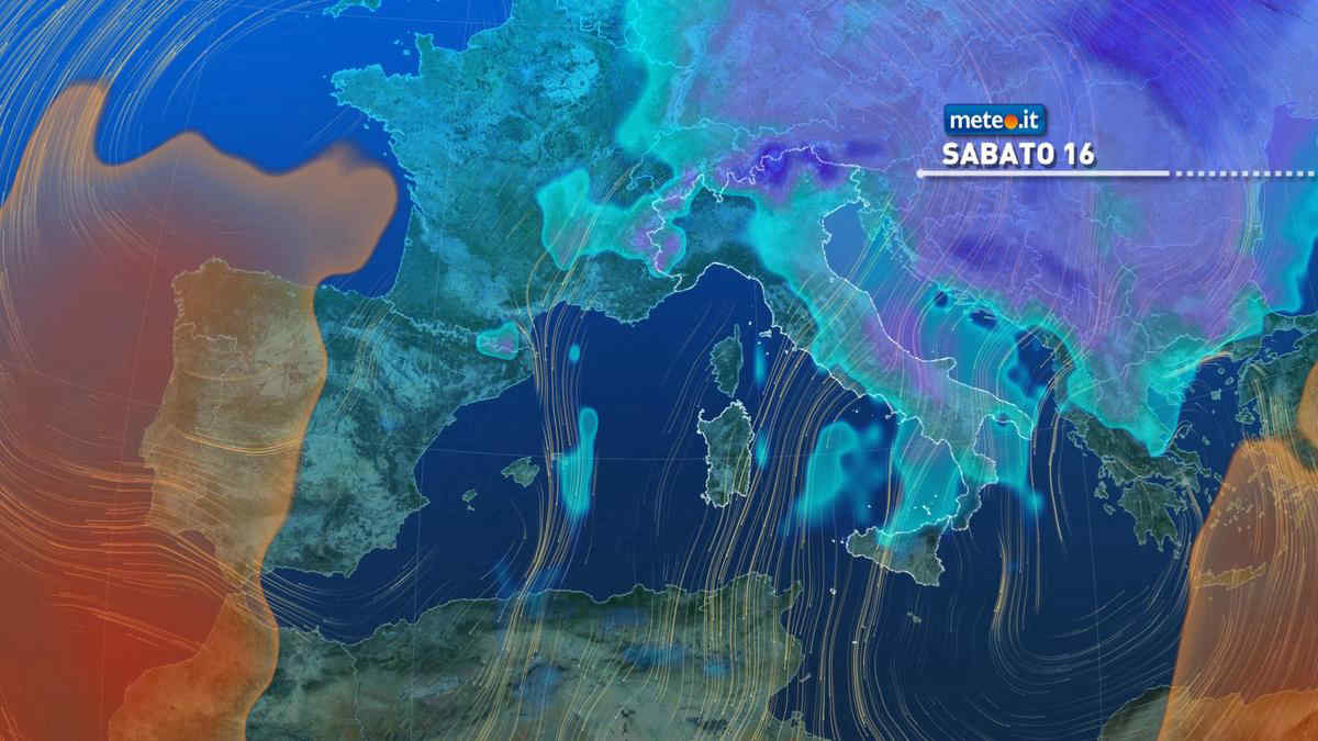 Meteo: sabato 16 dicembre freddo ancora più pungente! Altre piogge