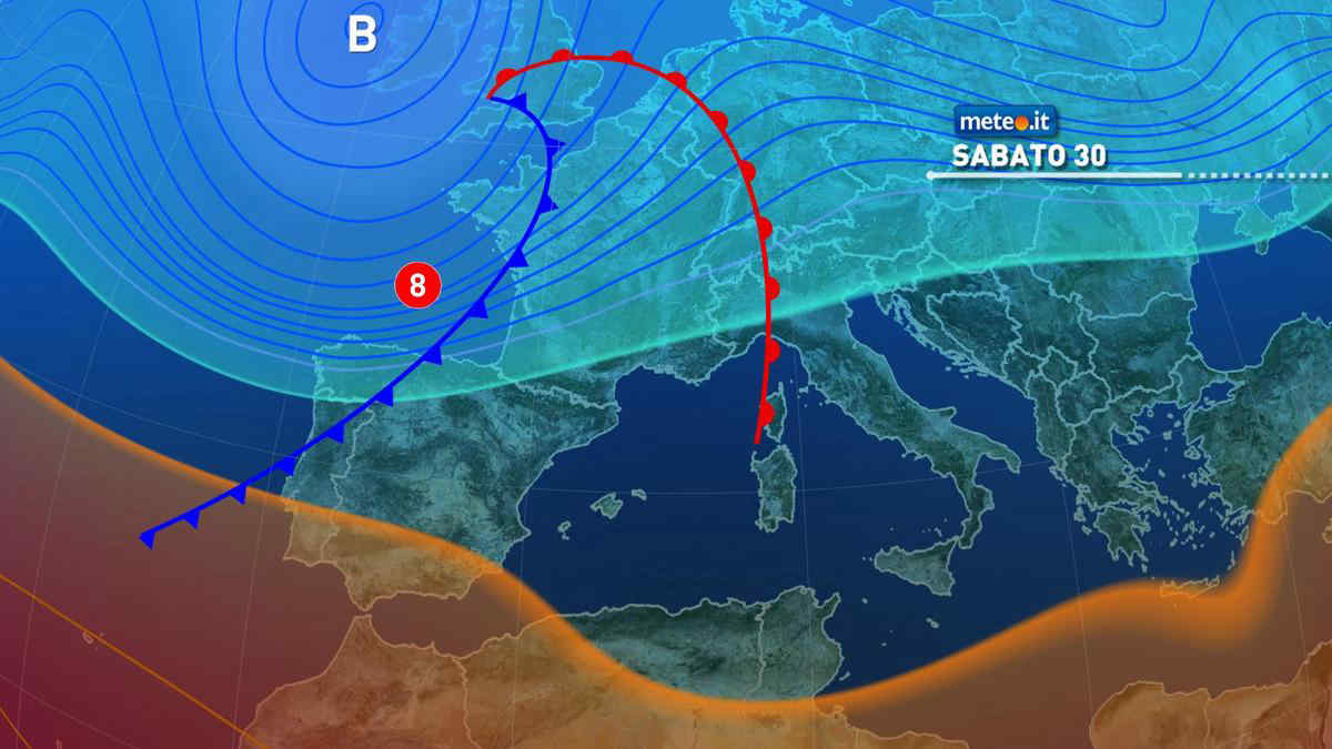 Meteo 30 dicembre: molte nubi! San Silvestro e Capodanno con piogge e neve