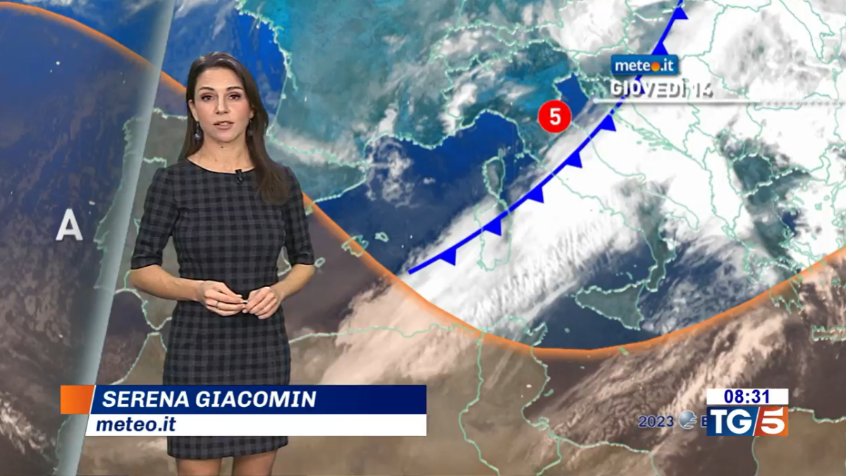 Meteo, perturbazione in transito: pioggia e neve al Centro-Sud, poi irruzione fredda. Le previsioni dal 14 dicembre