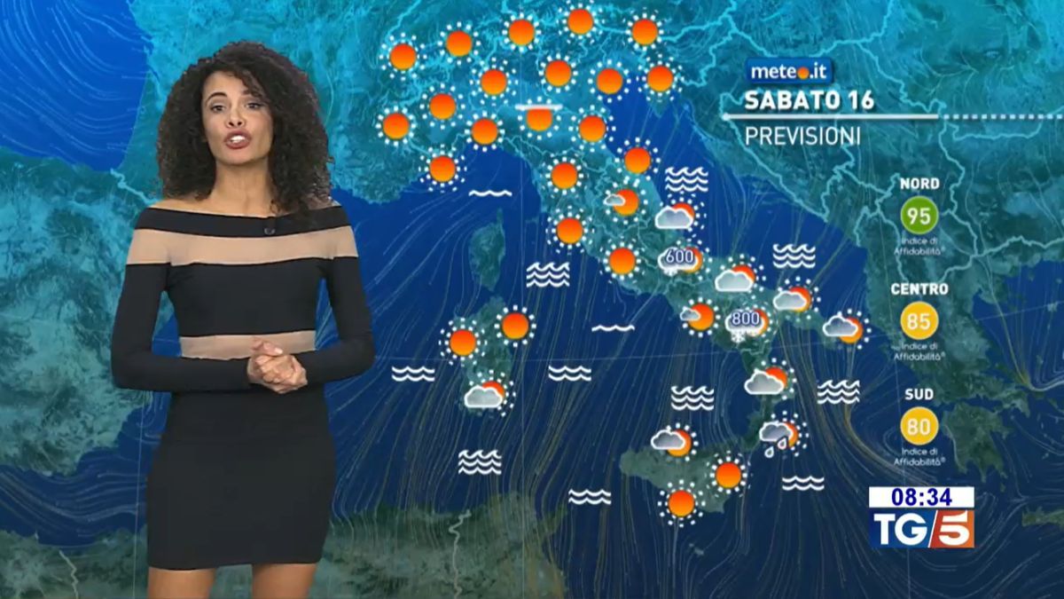 Meteo: oggi (16 dicembre) forti venti e clima freddo. Domenica 17 cambia tutto