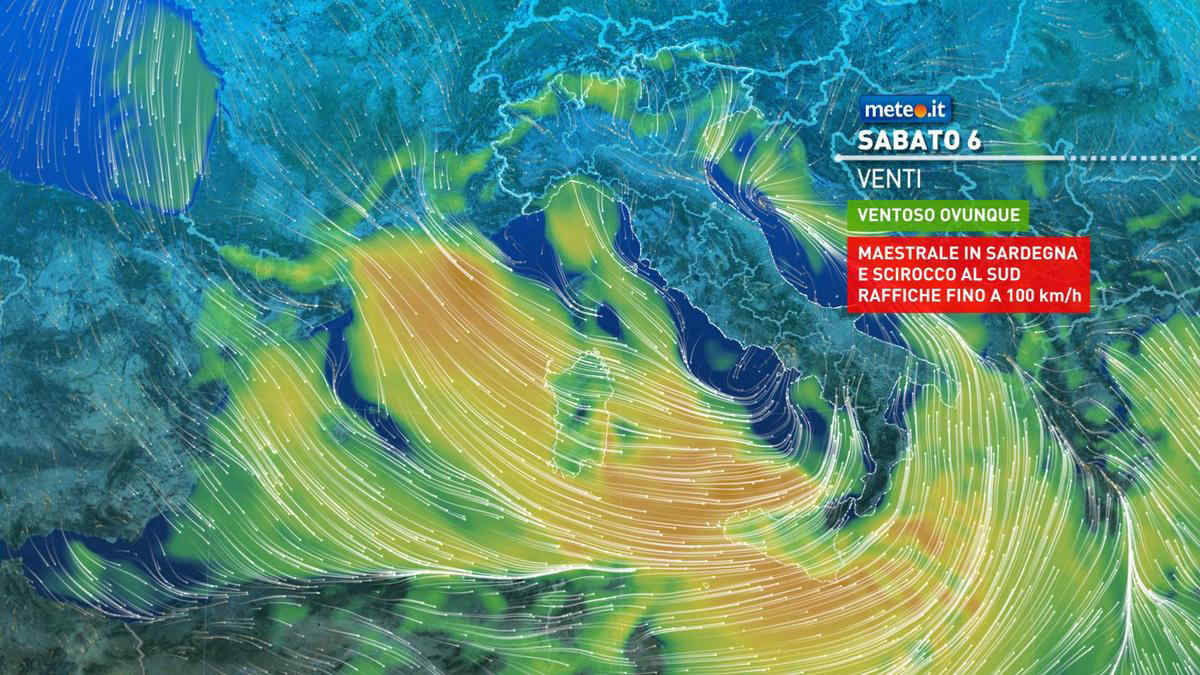 Meteo, forte maltempo tra il 5 gennaio e l'Epifania: rischio nubifragi e vento di tempesta, neve abbondante in montagna