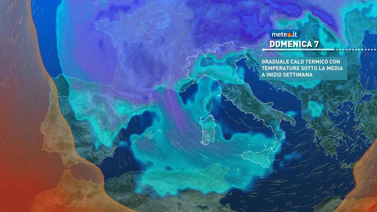 Meteo, maltempo invernale sull'Italia: pioggia e neve, aumenta il freddo. Le previsioni da domenica 7 gennaio