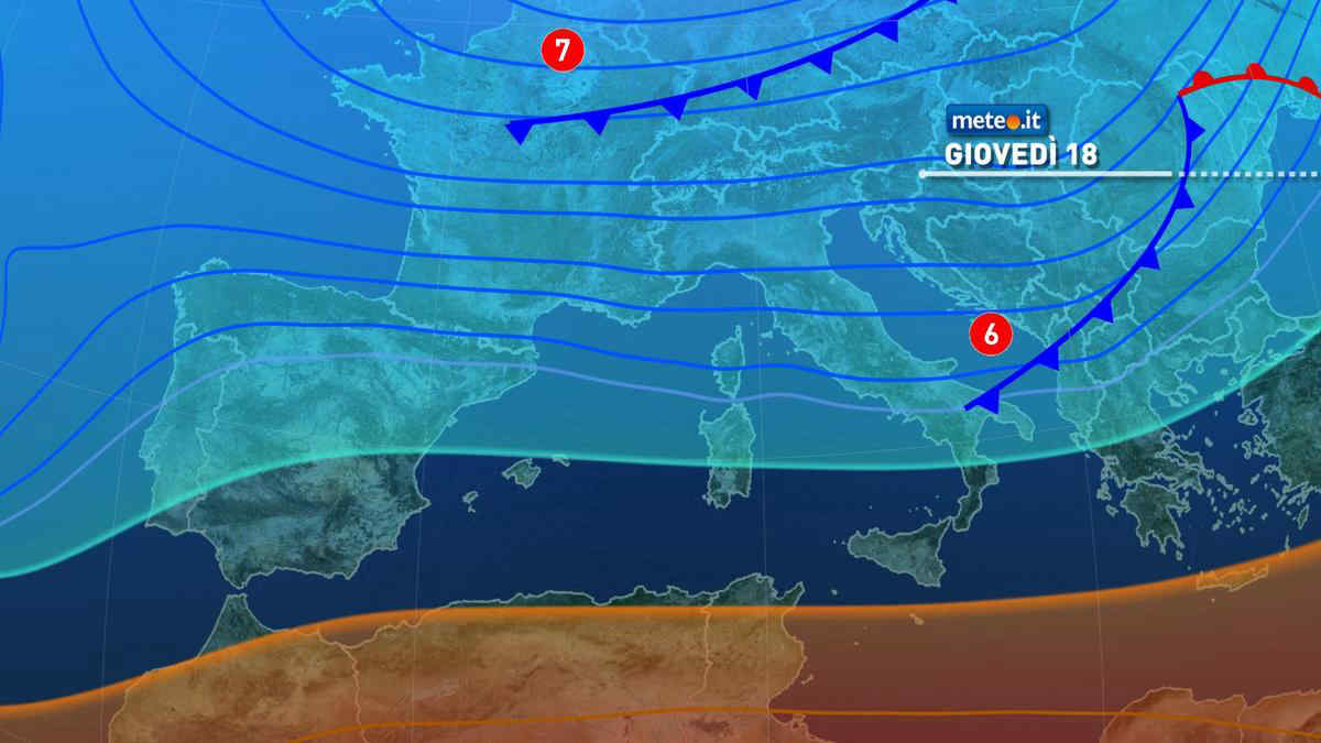 Meteo: domani arriva ancora un po' di pioggia e neve, ecco dove. Le previsioni dal 18 gennaio