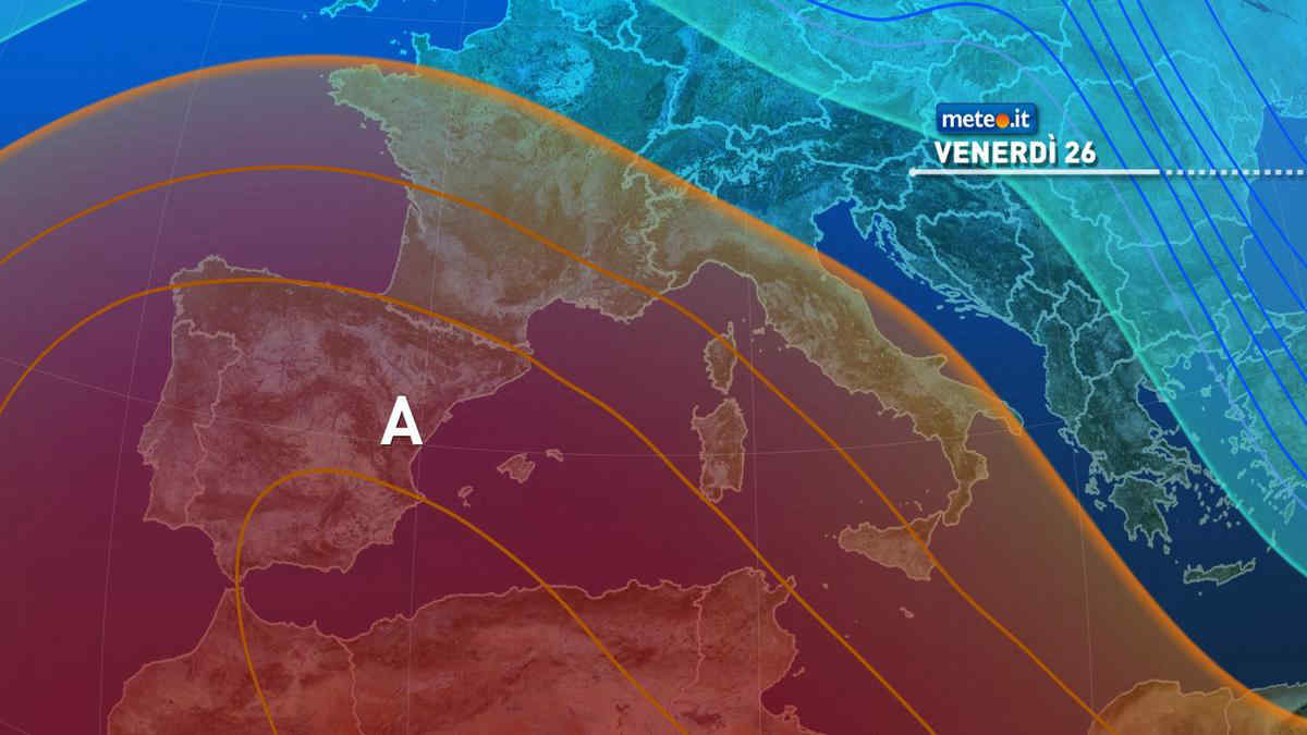 Meteo bloccato dall'anticiclone: tra venerdì 26 e il weekend clima mite ma anche nebbia e smog