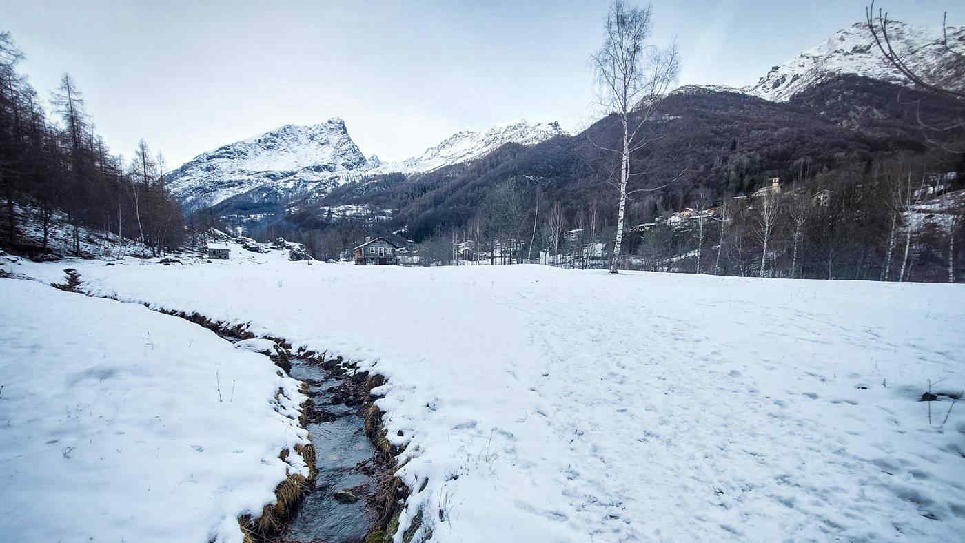 Piemonte, fitte nevicate: ecco dove è caduta la neve - Immagini video