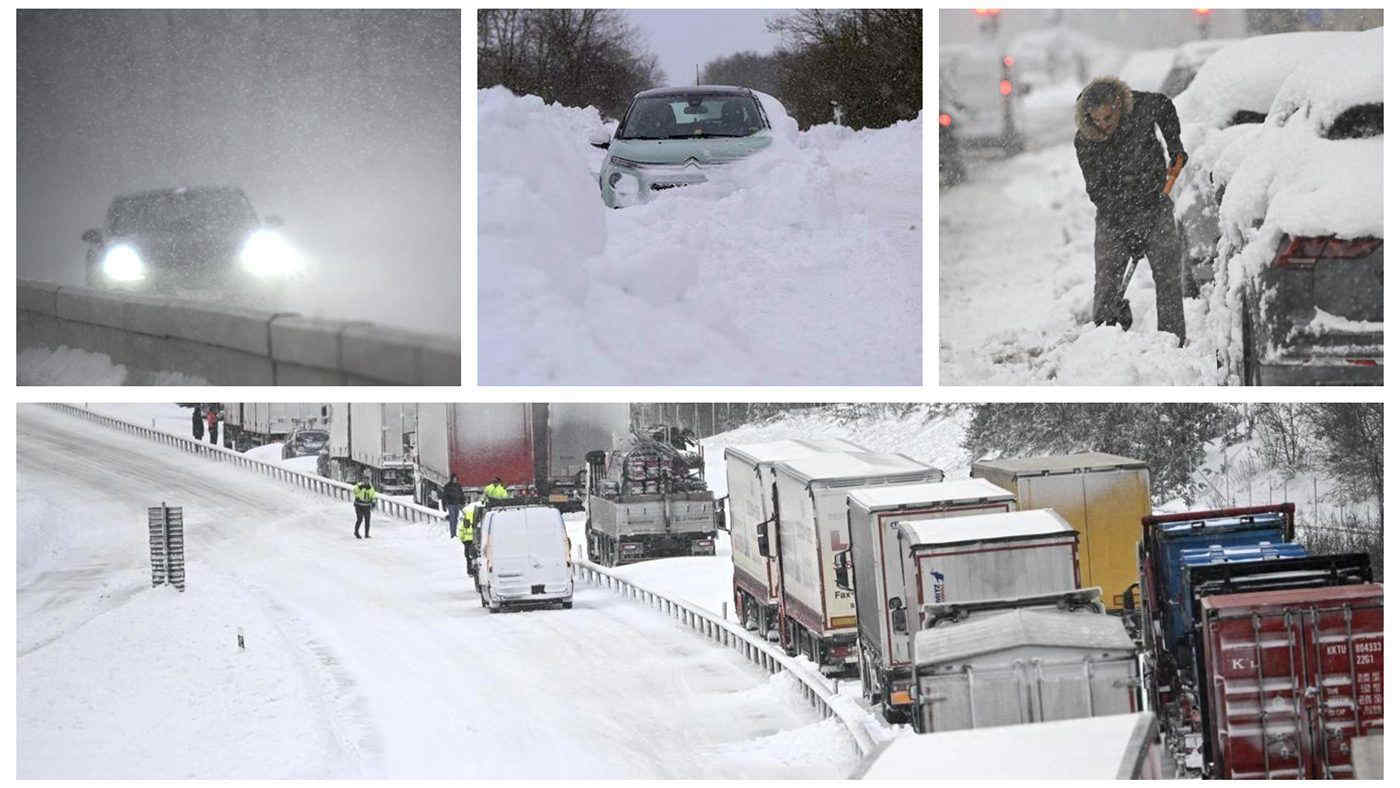 Svezia paralizzata dal freddo polare con temperatura a -35 gradi: migliaia di auto bloccate per 24h