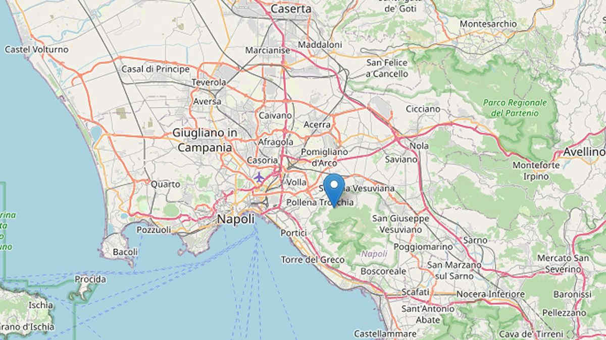 Terremoto a Napoli: trema nuovamente la terra in Campania, stavolta nell'area del Vesuvio