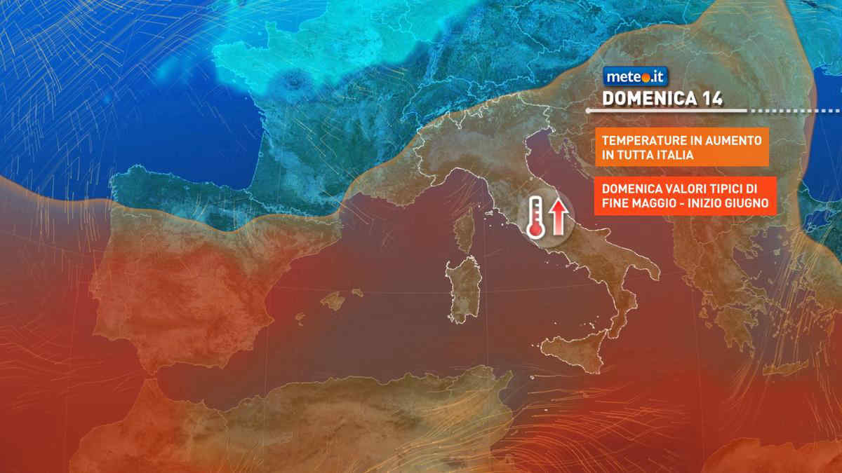 Meteo, weekend estivo sull'Italia ma il caldo anomalo durerà poco