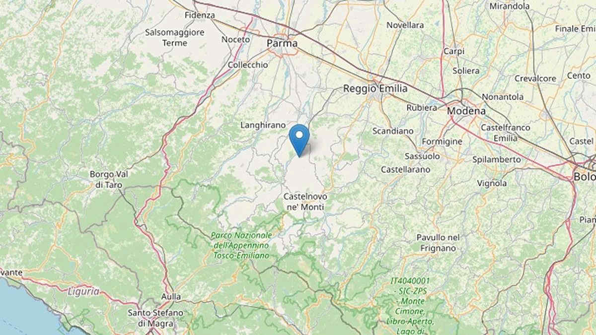 Terremoto oggi, 10 aprile, tra Parma e Reggio Emilia, scossa magnitudo 3: la situazione