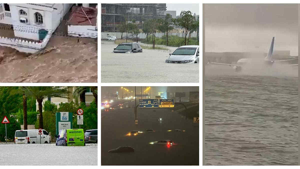 Alluvioni a Dubai e in Oman: le immagini dall'aeroporto e le ultime news - VIDEO