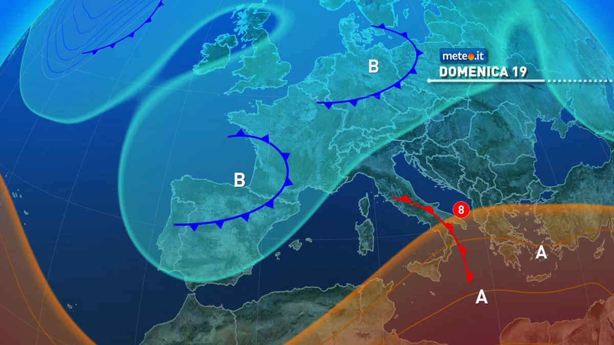 Meteo: domenica 19 maggio clima estivo al Sud e altre piogge