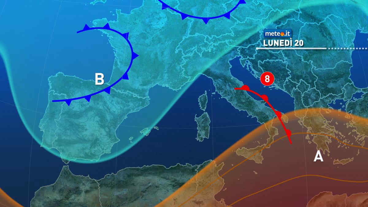 Meteo, dal 20 maggio nuova fase di maltempo: rischio nubifragi