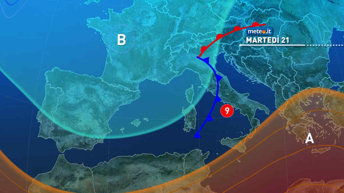 Meteo 21 maggio, nuova fase di forte maltempo al via: le zone a rischio