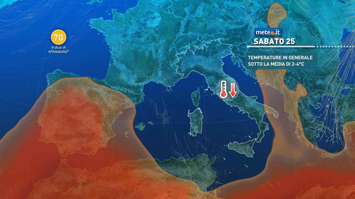 Meteo, weekend del 25 e 26 maggio a rischio temporali: ecco dove