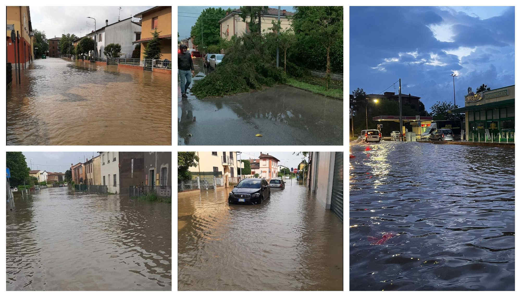 Maltempo in Emilia Romagna: danni e disagi, tra grandine e allagamenti