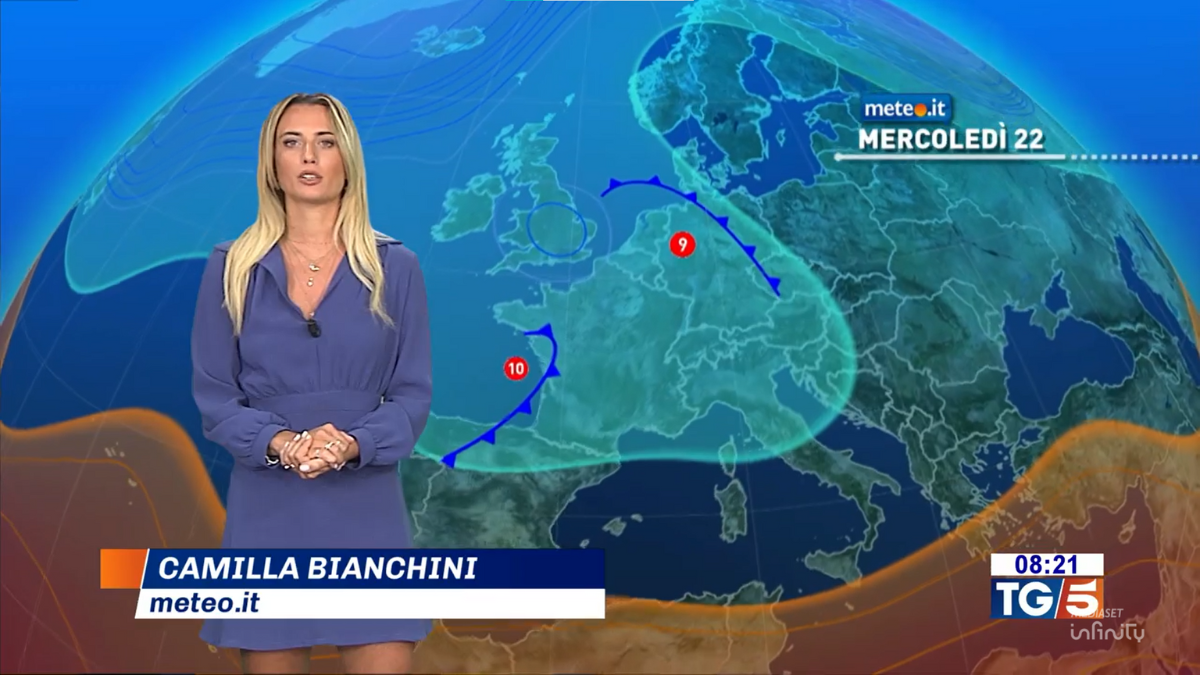 Meteo, temporali al Centro-Nord: tra il 22 e 23 maggio aria fresca e atmosfera instabile