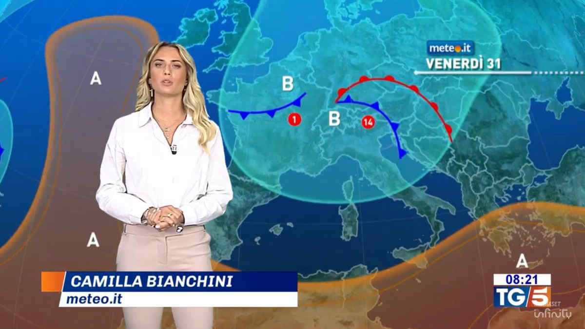 Meteo, 31 maggio ancora instabile: rischio nubifragi