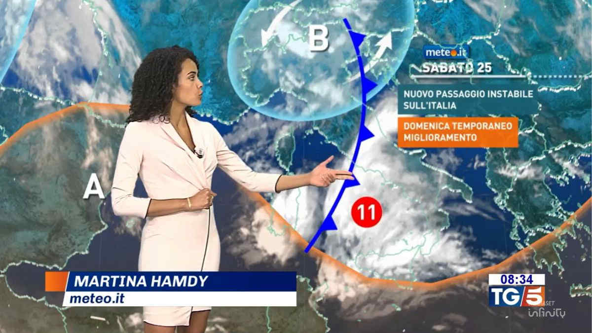 Meteo, 25 maggio con maltempo in molte regioni: rischio di grandine e fenomeni intensi