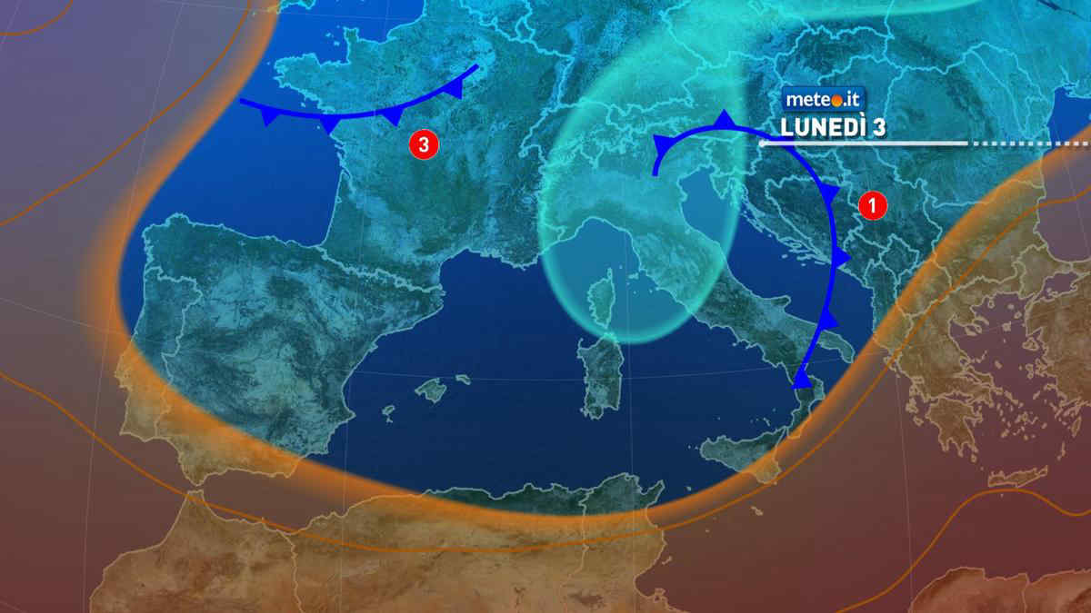 Meteo: fino a martedì 4 giugno tempo incerto. Poi clima estivo con oltre 30 gradi