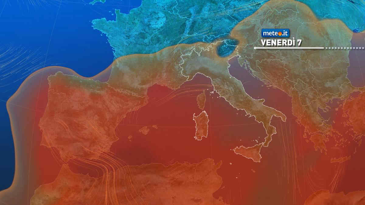 Meteo: caldo intenso fino a sabato 8! Possibili picchi di 40 gradi: i dettagli