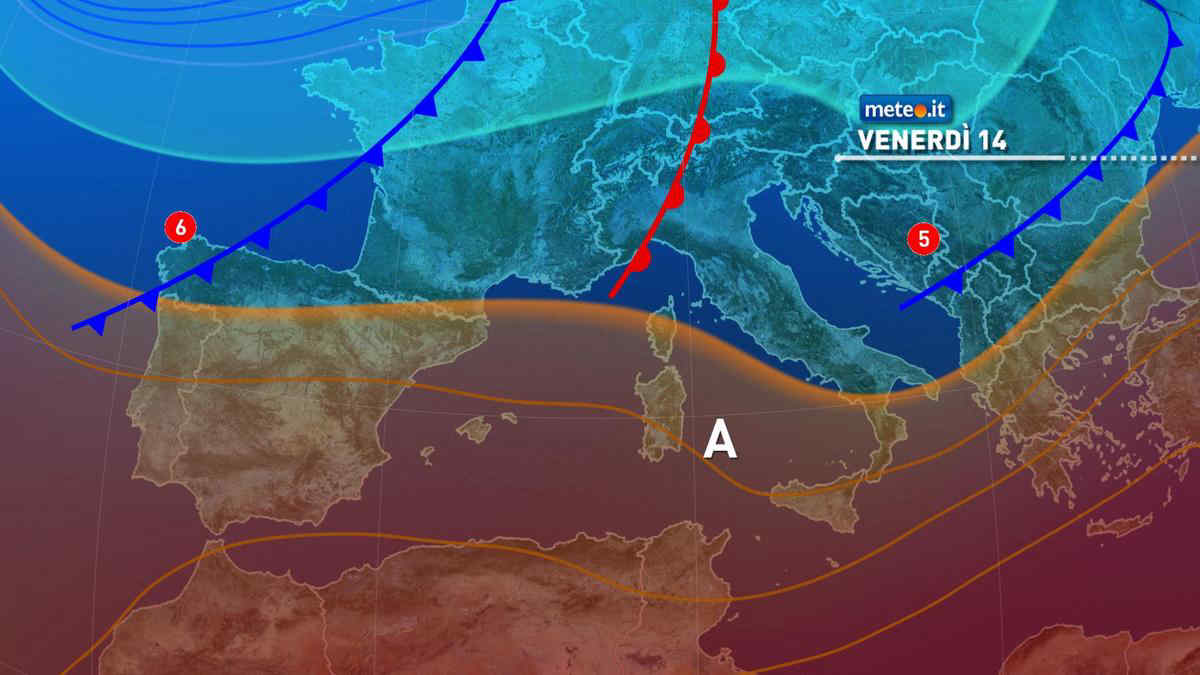 Meteo, 14 giugno più stabile. Calo termico (temporaneo) al Sud e in Sicilia