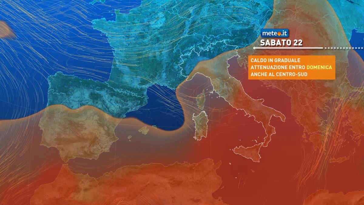 Meteo weekend: temporali in arrivo e caldo in attenuazione. La tendenza dal 22 giugno