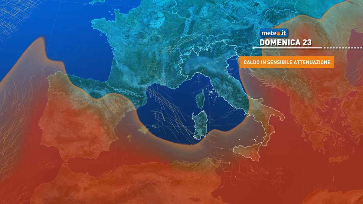 Meteo, stop al gran caldo e tempo instabile nei prossimi giorni: dove arrivano i temporali? La tendenza dal 23 giugno