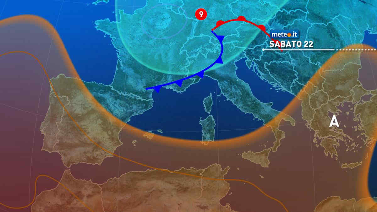 Meteo: weekend al via con temporali e primo calo termico. I dettagli