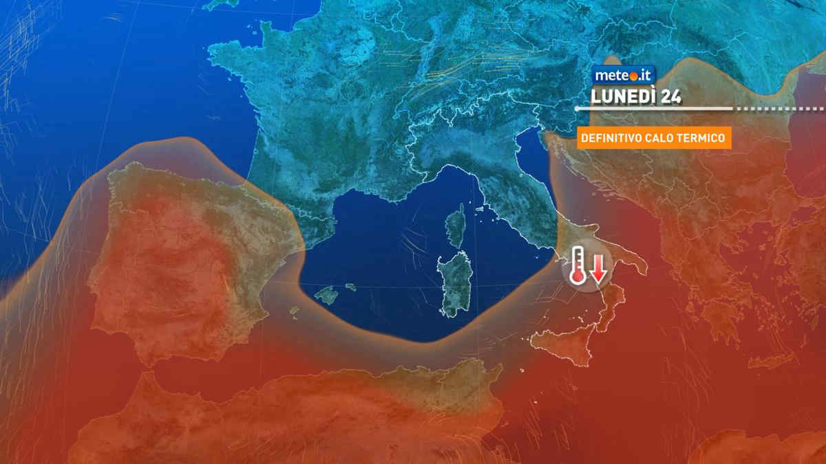 Meteo: fase più fresca in arrivo, con piogge e temporali. Ecco dove