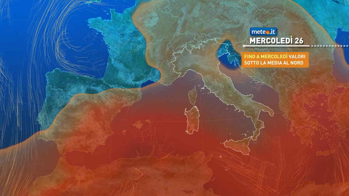 Meteo, da giovedì 27 migliora per l'espansione dell'anticiclone, ma al Nord non durerà a lungo