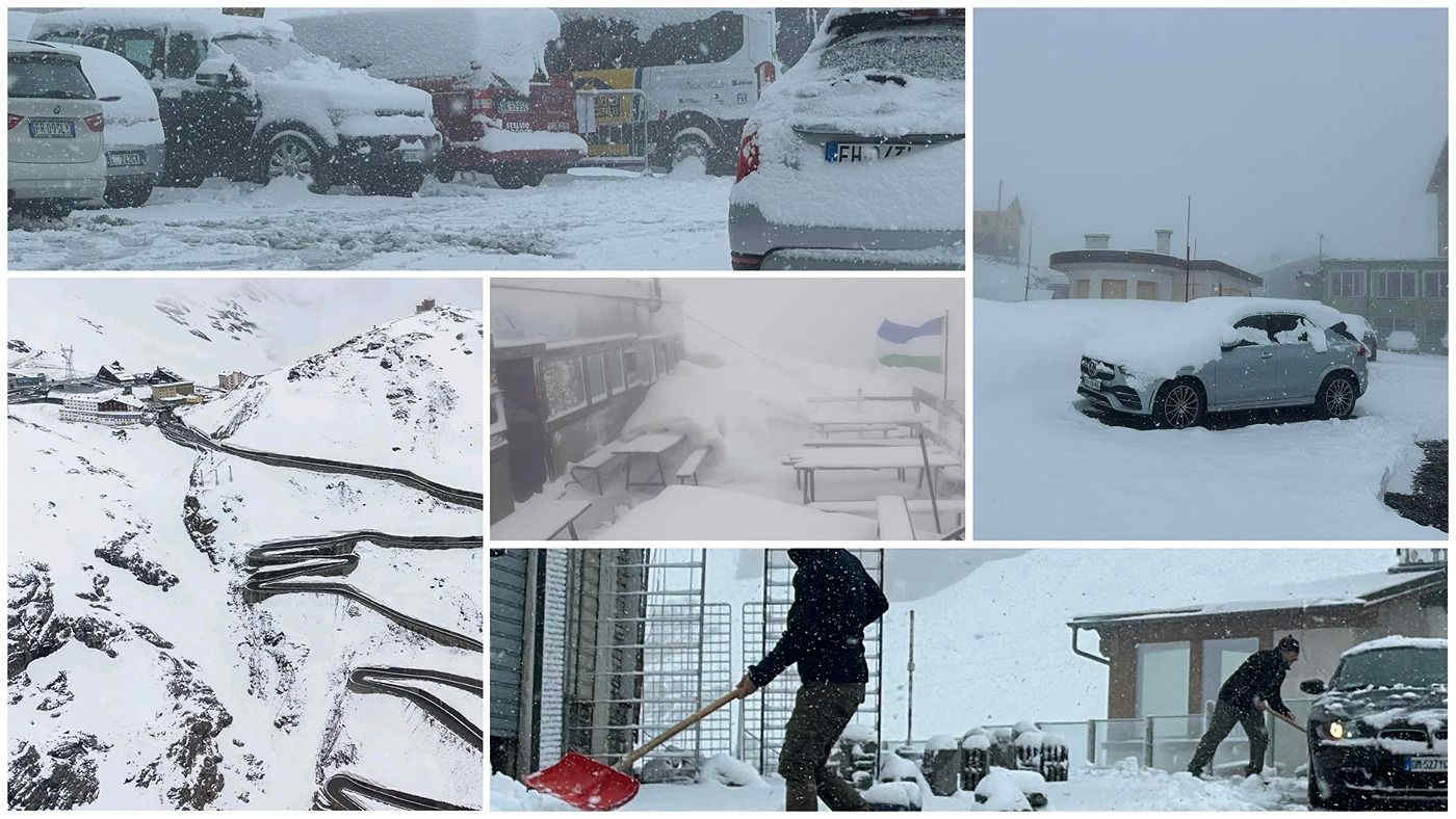 Meteo, neve d’estate sulle Alpi: scenari invernali al Passo dello Stelvio - Le immagini