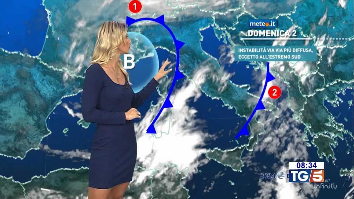 Meteo: 2 e 3 giugno instabili. Da mercoledì 5 alta pressione e clima estivo!