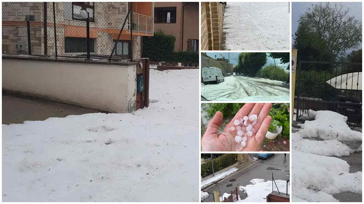 Maltempo nelle Marche: la situazione tra Fermo e Porto Sant'Elpidio