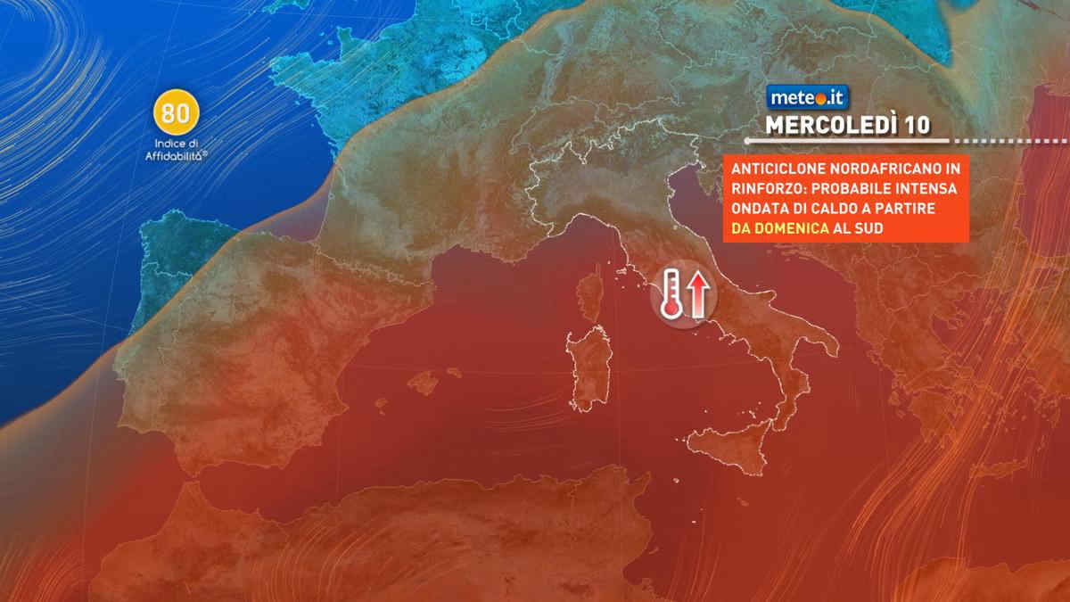 Meteo, Nuova ondata di Caldo: da lunedì 8 temperature di nuovo a 40°C in Sicilia