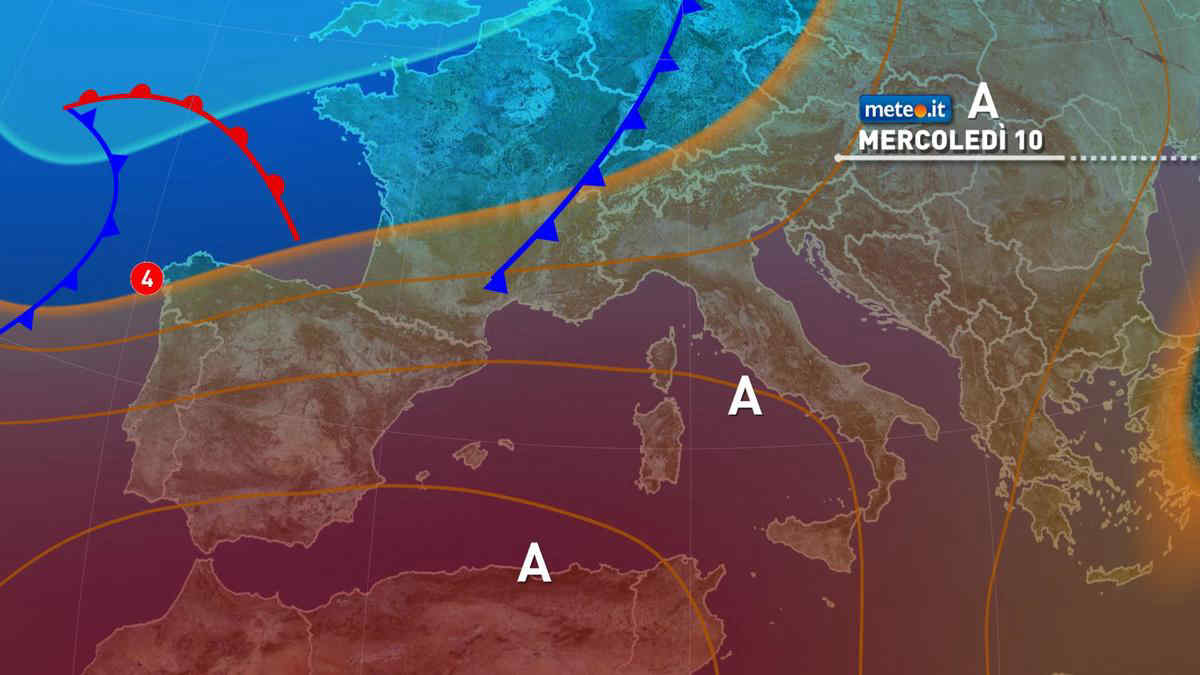 Meteo 10-11 luglio, si intensifica il caldo africano: afa anche di notte